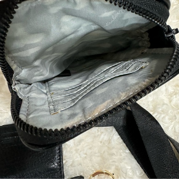 Aimee Kestenberg Jungle Leopard Nylon & Leather All in One Phone Crossbody - Picture 11 of 13